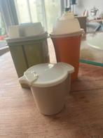 Vintage Tupperware Set, Huis en Inrichting, Keuken | Tupperware, Ophalen of Verzenden, Gebruikt, Groen, Bus of Trommel