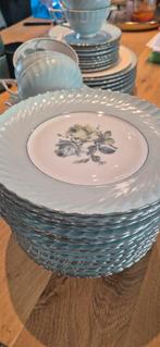 Royal Tettau Dawn Rose Servies, ca. 1955, Huis en Inrichting, Keuken | Servies, Ophalen, Gebruikt, Overige stijlen, Porselein