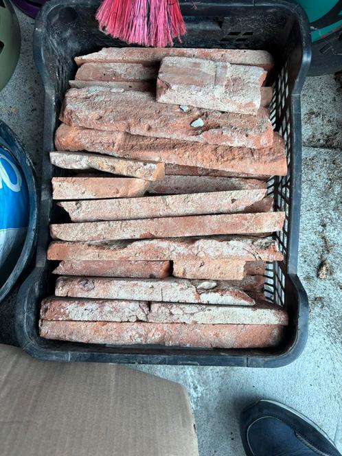 Prachtige steenstrips te koop, Doe-het-zelf en Verbouw, Metselstenen, Zo goed als nieuw, Bakstenen, Ophalen