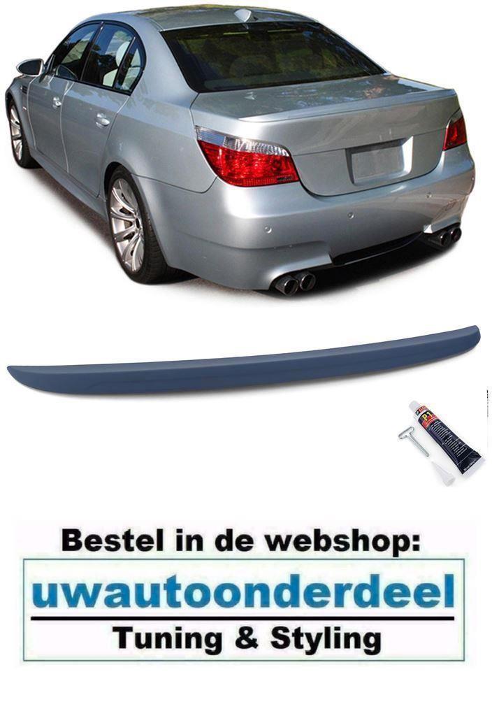 Spoiler Achterklep Primer Voor Bmw 5 Serie E60, Auto diversen, Tuning en Styling, Ophalen of Verzenden