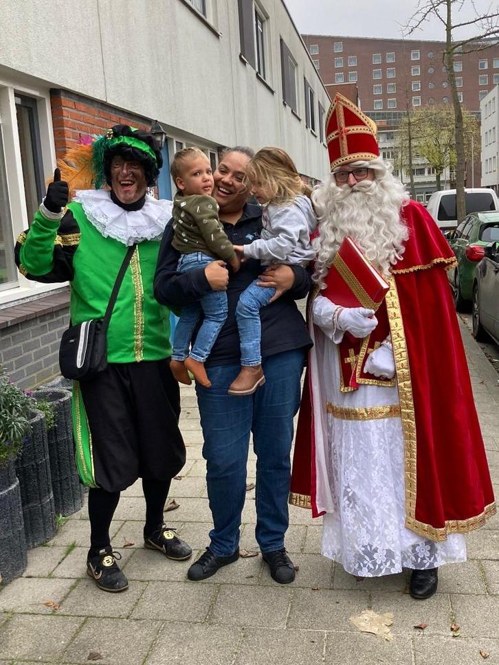 Sinterklaas en Piet Rotterdam Schiebroek Hillegersberg eo., Diversen, Sinterklaas, Gebruikt, Ophalen of Verzenden