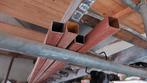 4x 3 meter Ijzeren buis., Doe-het-zelf en Verbouw, Metalen, Ophalen