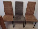 3 stoelen, Huis en Inrichting, Stoelen, Ophalen, Gebruikt, Metaal