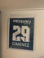 Santiago Gimenez Feyenoord Shirt met Handtekening, Verzamelen, Ophalen of Verzenden, Nieuw, Feyenoord, Shirt