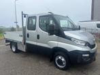 Iveco Daily 50C21 3.0 Dubbelcabine Openlaadbak Airco Navi Cr, Auto's, Euro 5, Achterwielaandrijving, Gebruikt, 4 cilinders