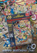jan van haasteren fijne verjaardag Jan, Hobby en Vrije tijd, Denksport en Puzzels, Ophalen of Verzenden, 500 t/m 1500 stukjes