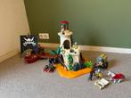 playmobil ridders kasteel piraten, Ophalen of Verzenden, Gebruikt, Complete set