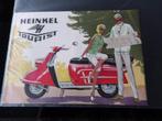 Folder Heinkel scooter Tourist, Motoren, Handleidingen en Instructieboekjes, Verzenden, Overige merken