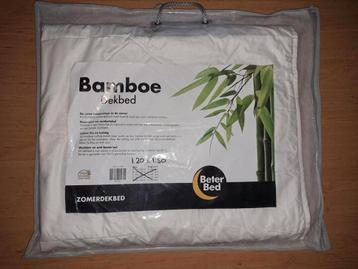 Bamboe peuter dekbed nieuw 120 x 150