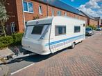 hobby 560 kmfe 3 pers stapelbed voortent, Caravans en Kamperen, Caravans, Standaardzit, Hobby, Omvormbare zithoek, 50 kg of minder