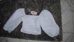 34 MONK witte blouse *nieuw*, Kleding | Dames, Blouses en Tunieken, Nieuw, Maat 34 (XS) of kleiner, Ophalen of Verzenden, Wit