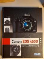 Boek handleiding Canon EOS 450D Camera., Ophalen of Verzenden, Gelezen, Fotograferen en Filmen