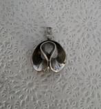 Mooie modernistische zilveren hanger, modernist, Ophalen of Verzenden, Zo goed als nieuw, Zilver, Overige voorstellingen