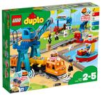 LEGO Duplo 10875 GoederenTrein 105 delig, Kinderen en Baby's, Speelgoed | Duplo en Lego, Nieuw, Complete set, Duplo, Ophalen of Verzenden