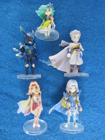 Final Fantasy 4 IV figuur Cecil, Rosa, Kain, Rydia, Edge beschikbaar voor biedingen