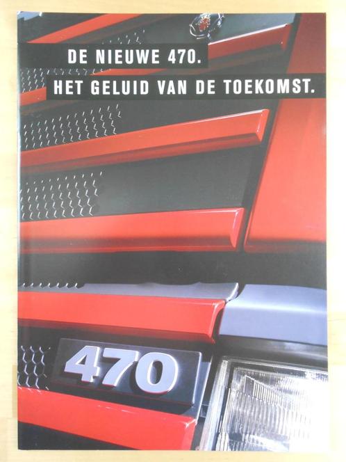 Scania 124 470 Brochure 2001 – R124 P124 T124, Boeken, Auto's | Folders en Tijdschriften, Zo goed als nieuw, Overige merken, Ophalen