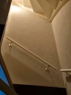 3 houten trapleuningen incl houders, Doe-het-zelf en Verbouw, Plinten en Afwerking, Ophalen, Overige typen