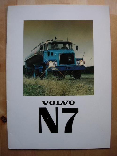 Volvo N7 Brochure 1976 – Torpedo Neus – N 7 - NL, Boeken, Auto's | Folders en Tijdschriften, Zo goed als nieuw, Volvo, Ophalen