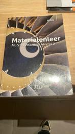materialenkennis niveau 2 MBO Techniekstad, Boeken, Schoolboeken, Ophalen of Verzenden, Zo goed als nieuw, Overige niveaus, Nederlands