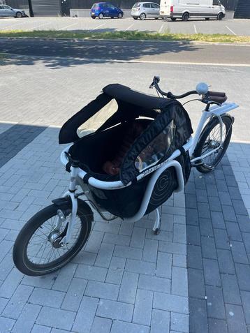 Bakfiets johnny loco cargofiets cargo fiets bak fiets 2 pers beschikbaar voor biedingen