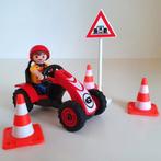 Playmobil jongen in race kart 4759, Ophalen of Verzenden, Zo goed als nieuw, Complete set