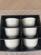 Set van 6 witte kommen - Nieuwstaat!, Ophalen of Verzenden, Zo goed als nieuw, Kom(men), Effen