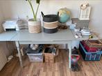 Tafel bureau uitschuifbaar 120/200 bij 80 cm, Huis en Inrichting, Bureaus, Ophalen, Gebruikt, Bureau