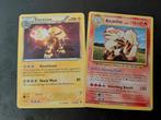 Electrivire en arcanine pokemon kaarten uit 2012 en 2016, Ophalen of Verzenden, Zo goed als nieuw