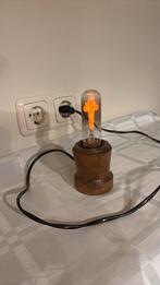 Devotie lamp, Ophalen of Verzenden, Zo goed als nieuw, Hout, Minder dan 50 cm