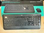 Logitech MK540 toetsenbord Advanced, Multimediatoetsen, Logitech, Ophalen of Verzenden, Zo goed als nieuw
