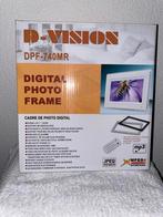 Digitale fotolijst D-Vision DPF-740MR, Gebruikt, Ophalen of Verzenden, Kleiner dan 8 inch, Minder dan 1 GB