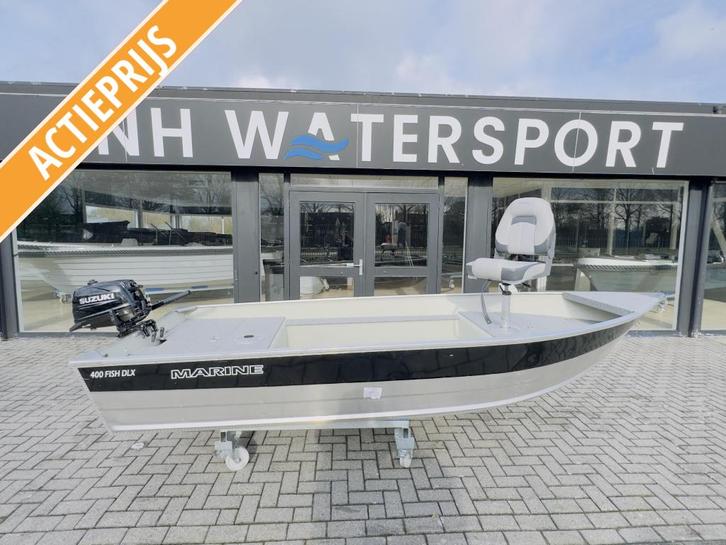 Marine 400 FISH Aluminium Visboot - De Ultieme Viservaring!, Watersport en Boten, Vis- en Consoleboten, Nieuw, 3 tot 6 meter, Aluminium