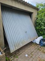 Stalen Garage deur 230 breed 210 hoog, Doe-het-zelf en Verbouw, Deuren en Horren, Gebruikt, Garagedeur, Ophalen of Verzenden, 120 cm of meer