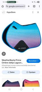 GEZOCHT weatherbeeta veelzijdigheid: regenboog of lagoon, Dieren en Toebehoren, Ophalen of Verzenden, Zo goed als nieuw