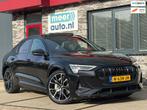Audi E-tron Sportback 50 3x S-LINE l RS-ZETELS l SOH 94.4% l, Auto's, Automaat, 71 kWh, Zwart, Vierwielaandrijving
