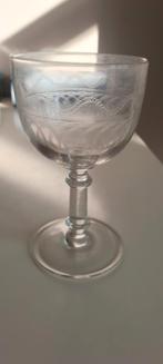 Antieke wijnglazen en bijpassende borrelglazen, Antiek en Kunst, Antiek | Glas en Kristal, Ophalen