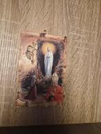 Lourdes Herdenkingsbordje, Antiek en Kunst, Antiek | Religie, Ophalen of Verzenden