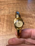 Gold double 20 mikron cazal horloge, Met bandje, Polshorloge, 1930 tot 1960, Goud