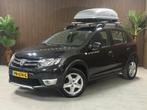 Dacia Sandero 0.9 TCe Stepway Lau., Auto's, Dacia, Voorwielaandrijving, Stof, Gebruikt, Zwart