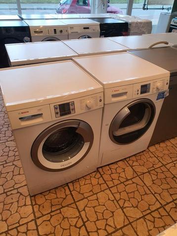 Mooie Setje Bosch wasmachine en warmtepomp 8KG inc Garantie  beschikbaar voor biedingen