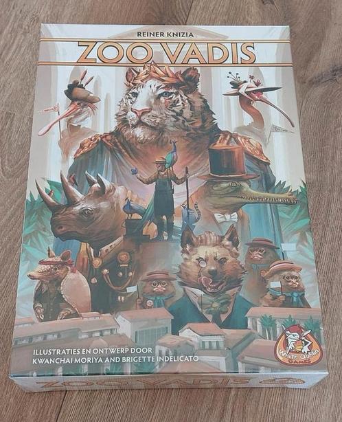 Zoo vadis spel white goblin games *NIEUW*, Hobby en Vrije tijd, Gezelschapsspellen | Bordspellen, Nieuw, Ophalen of Verzenden
