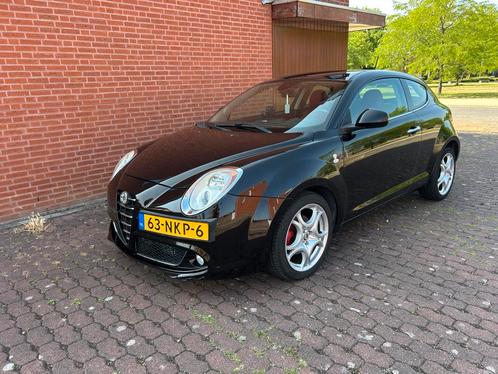 Alfa Romeo MiTo 1.4 Turbo 99KW Multi AIR 2010 Zwart, Auto's, Alfa Romeo, Particulier, MiTo, ABS, Airbags, Airconditioning, Alarm