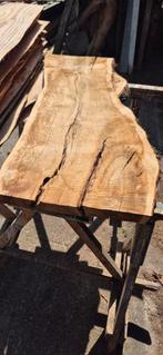 Eiken schaaldeel tafel wandplank, Doe-het-zelf en Verbouw, Hout en Planken, Ophalen, 25 tot 50 mm, Eiken, Nieuw