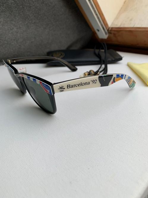 UNIEKE RAYBAN"S B&L 92OLYMPIC GAMES MINT G15 GROEN ECHT GLAS, Sieraden, Tassen en Uiterlijk, Zonnebrillen en Brillen | Heren, Nieuw