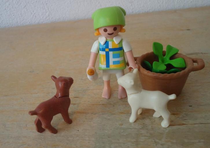 Kind met geitjes leuke Playmobil set 4674, Kinderen en Baby's, Speelgoed | Playmobil, Zo goed als nieuw, Complete set, Ophalen of Verzenden