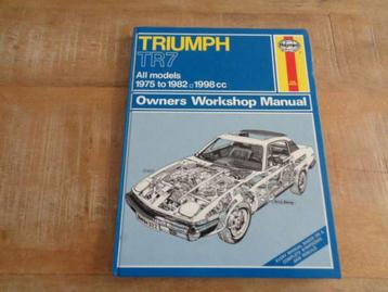 Triumph TR7 - Haynes - Werkplaatshandboek 1975-1982  beschikbaar voor biedingen