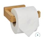 Houten Toiletrolhouder - Nieuw, Ophalen of Verzenden, Nieuw, Beige, Handdoekenrek