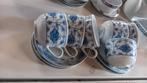 Kahla GDR Theekopjes Set Blauw Bloem, Antiek en Kunst, Antiek | Porselein, Ophalen
