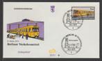 Duitsland - Berlijn -  FDC verkeersmiddelen - metro, Postzegels en Munten, Postzegels | Europa | Duitsland, BRD, Verzenden, Gestempeld
