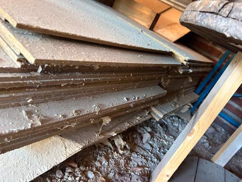 Brandwerende platen (promatect/vezelcement?) asbestvrij, Doe-het-zelf en Verbouw, Platen en Panelen, Gebruikt, Overige materialen